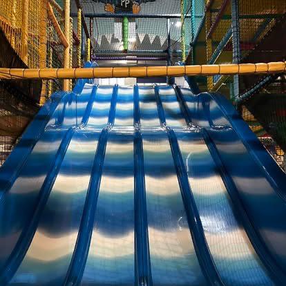 Inside Pirate Petes - the famous slides